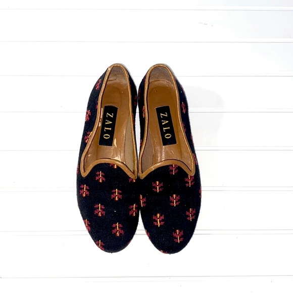 Zalo Shoes Zalo Needlepoint Floral Loafer Poshmark